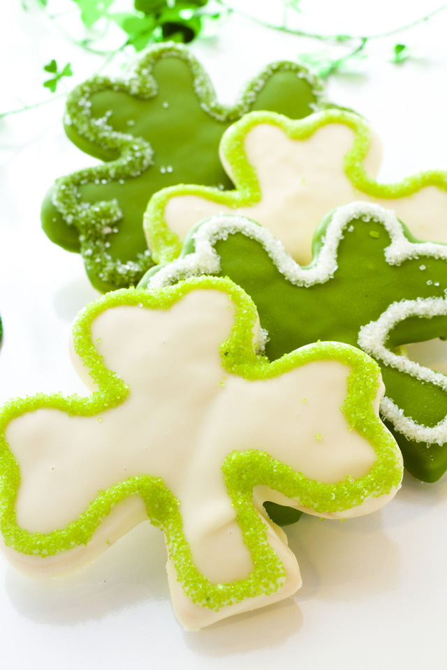 Shamrock biscuits