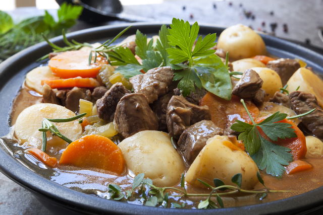 Traditional Irish stew