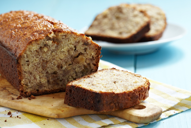 Peanut butter banana bread	