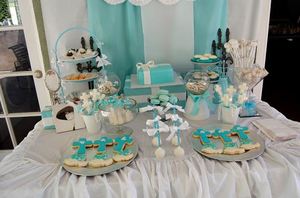 A Tiffany’s-inspired First Holy Communion Party