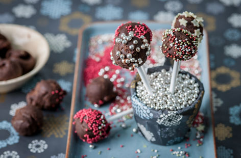 Cake lollies