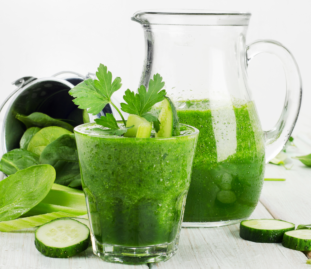 Cucumber, spinach and pear smoothie MummyPages.ie