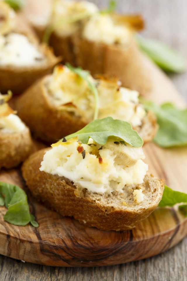 Artichoke bruschetta 