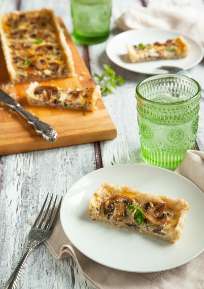 Baked mushroom pastry | MummyPages.ie