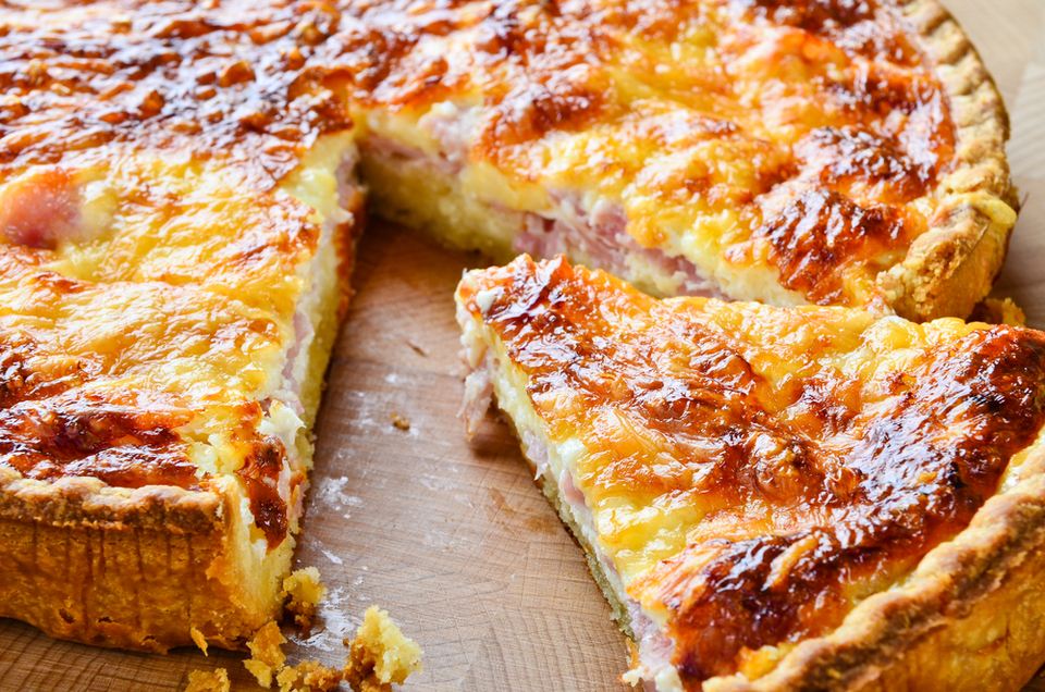 Cheese and bacon quiche | MummyPages.ie