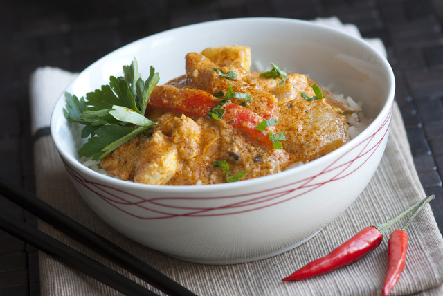 Thai chicken curry