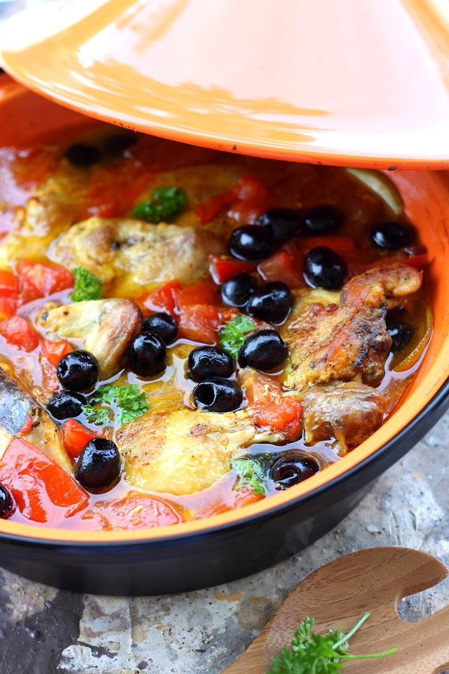 African chicken tagine 