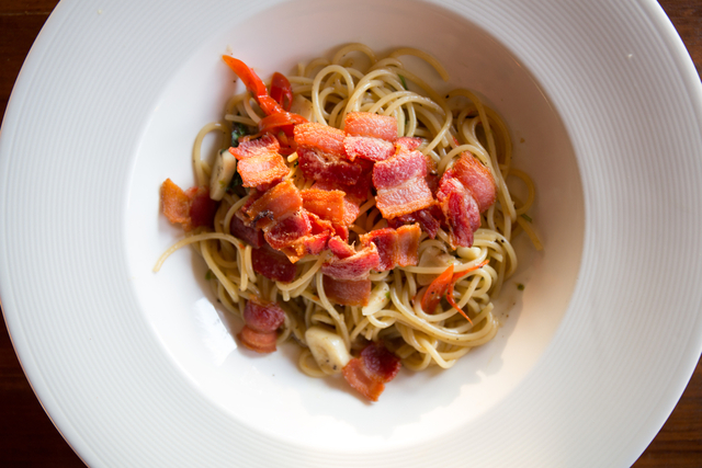  Bacon spaghetti