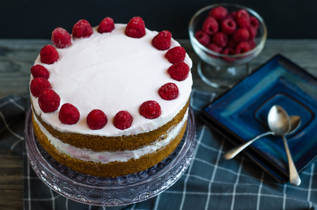 HB Hazelbrook Farm Raspberry Ripple ice cream cake 