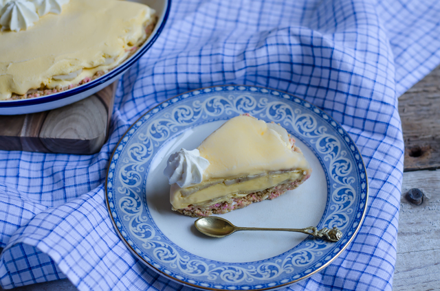 HB Hazelbrook Farm Banana ice cream pie 