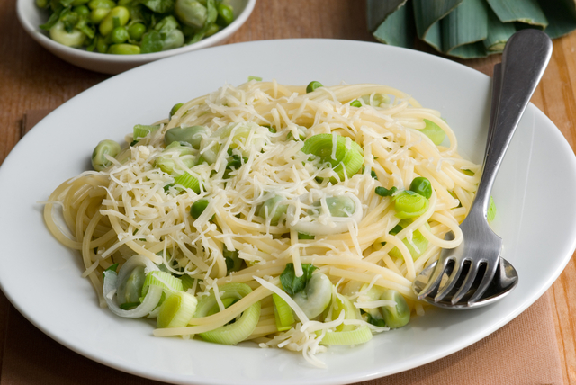 Leek pasta 