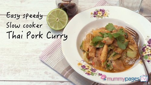 Thai pork curry