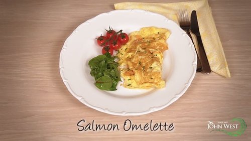 Salmon Omelette