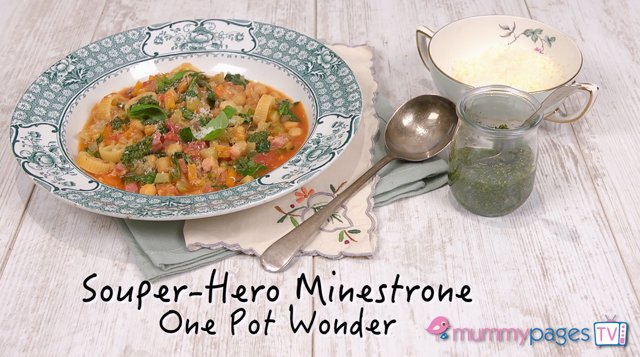 Souper-hero minestrone one pot wonder