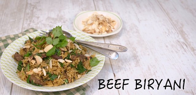 Beef Biryani