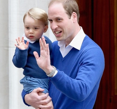 Prince William and Prince George