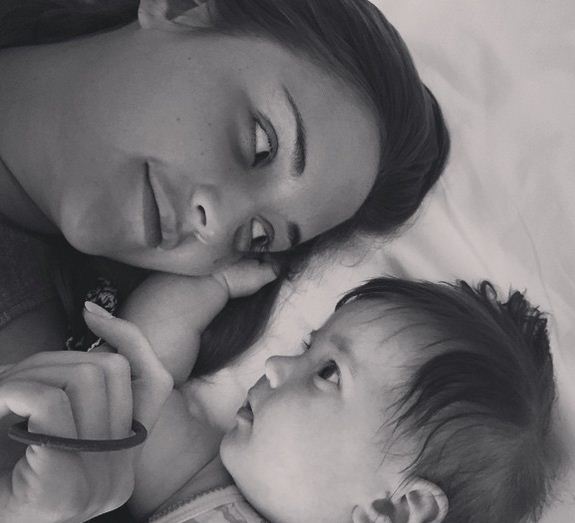 Famous mum captures daughter's adorable chatter for Instagram...