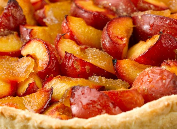 Plum &amp; Ginger Autumn Tart