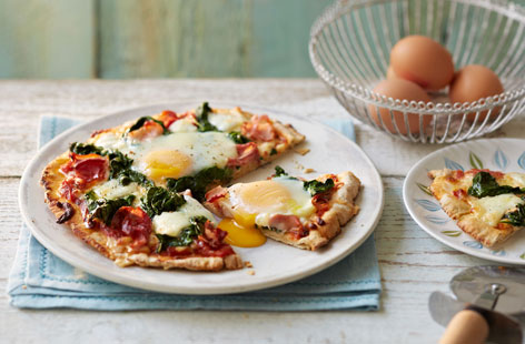 Fiorentina pizza recipe