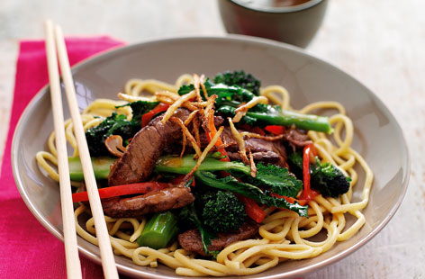 Broccoli and beef stir-fry recipe