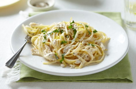 Chicken carbonara