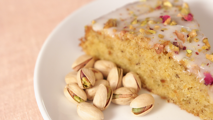 Pistachio and rosewater cake recipe - Recipes - delicious.com.au