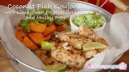 Coconut Fish Goujons