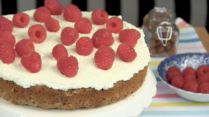 Hazelnut meringue cake