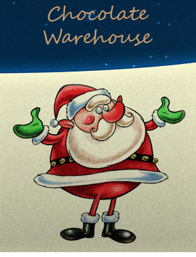 Santa Claus at The Chocolate Warehouse