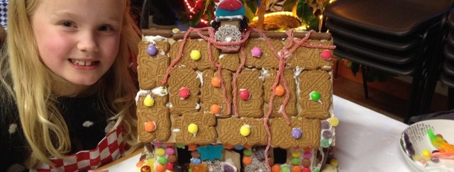  Gingerbread House Family Christmas Workshop