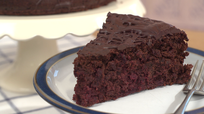 Chocolate beetroot cake