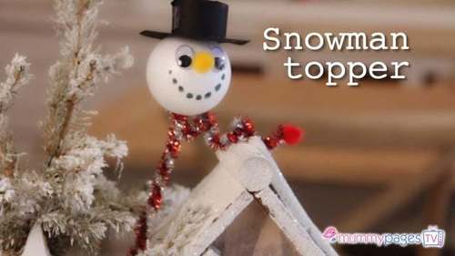 Snowman Topper