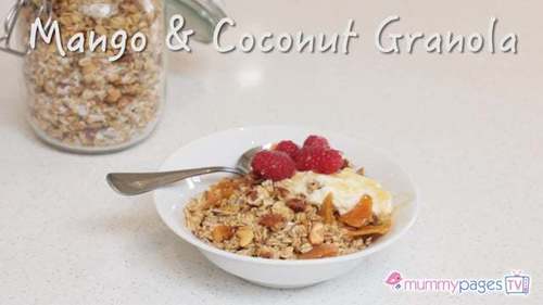Mango and Coconut Granola