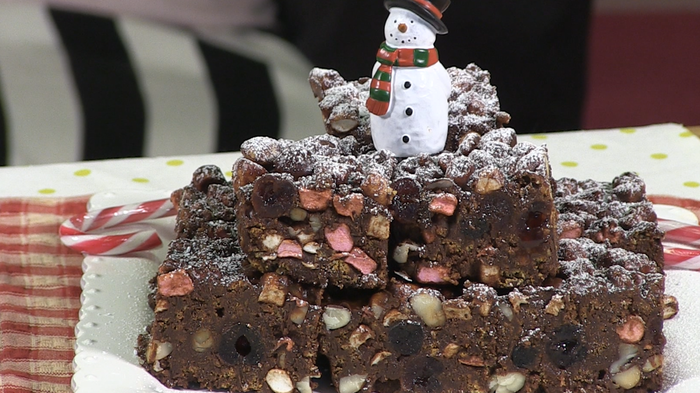 Christmas rocky road