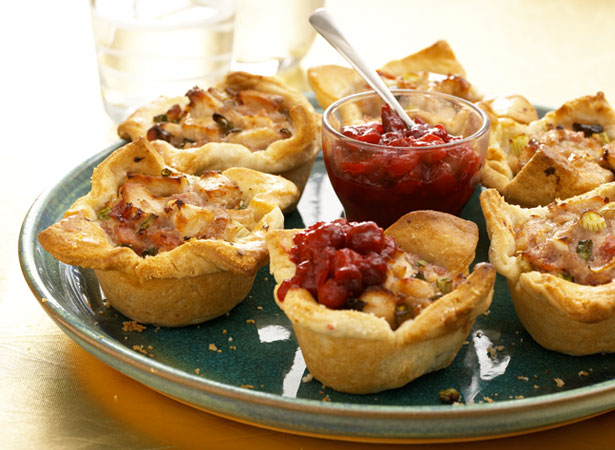 Turkey, Bacon and Cranberry Shortcrust Pie