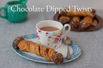 Chocolate Dipped Twists