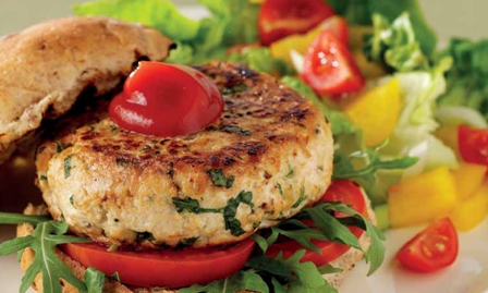 Spicy turkey burgers