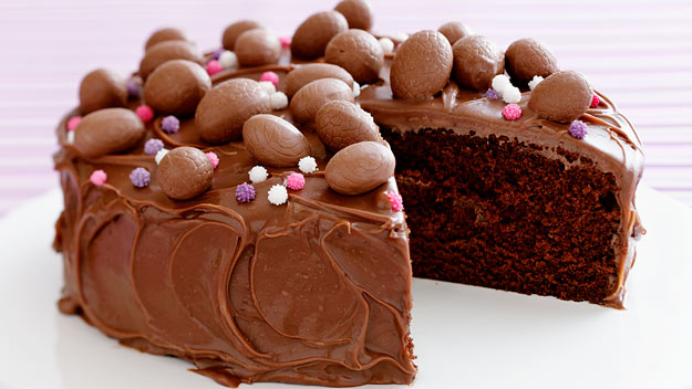 Chocolate Easter cake