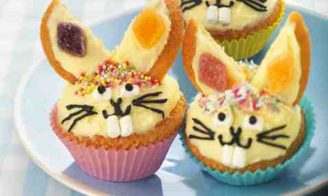 Easter bunny cakes