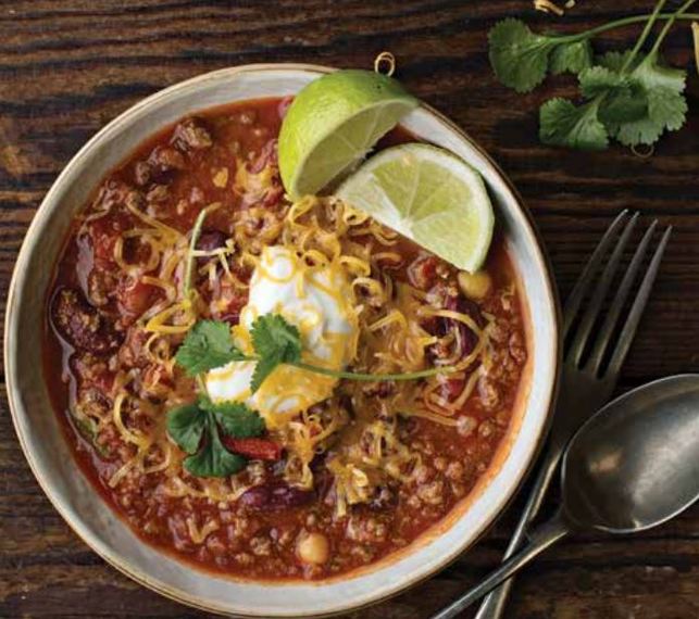 Cheesy Chilli Con Carne