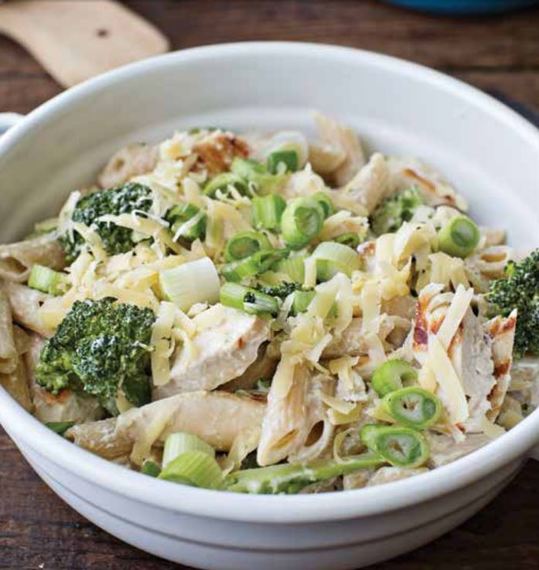 Cheesy Chicken and Broccoli Pasta