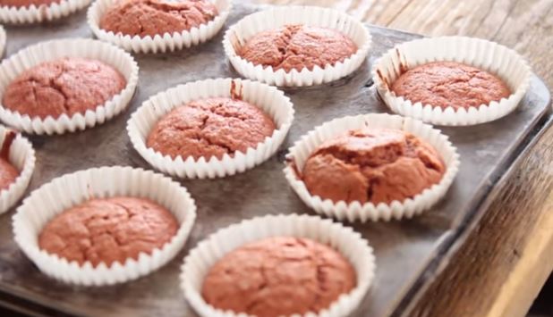 Healthy vegan cupcakes