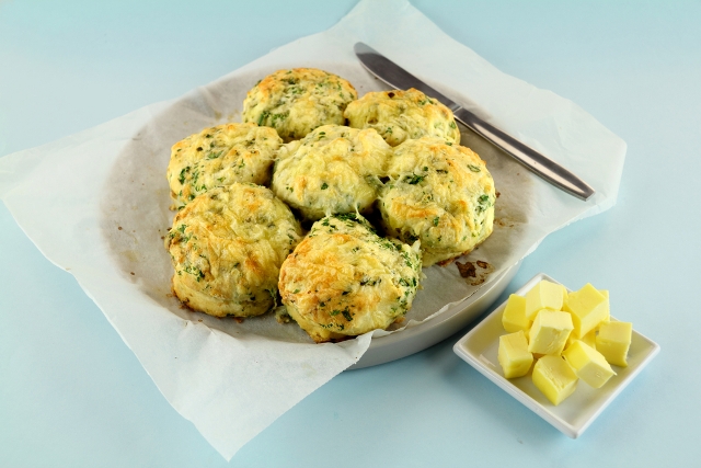 Herb &amp; cheese scones