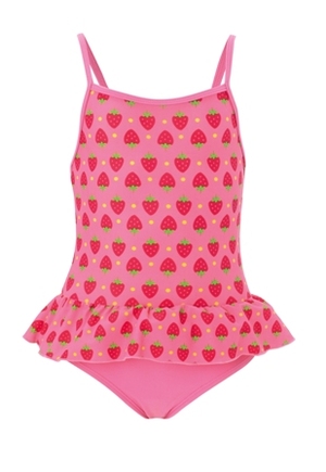 Strawberry print swimsuit