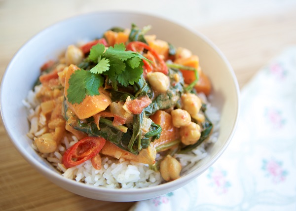 Sweet Potato and Chickpea Curry