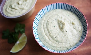 Hummus with Coriander and Lime