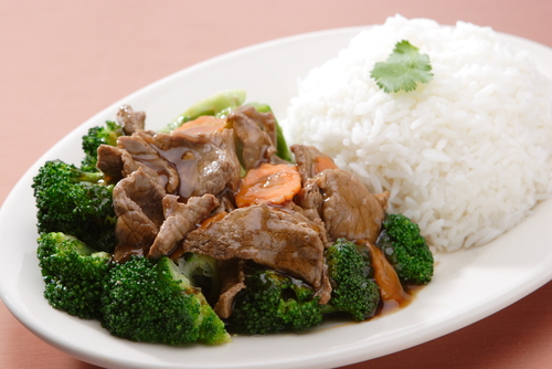 Beef stir fry