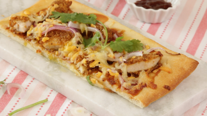 Southern Fried Chicken Pizza