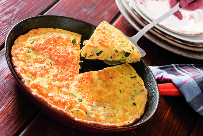 Courgette and thyme frittata | MummyPages.ie