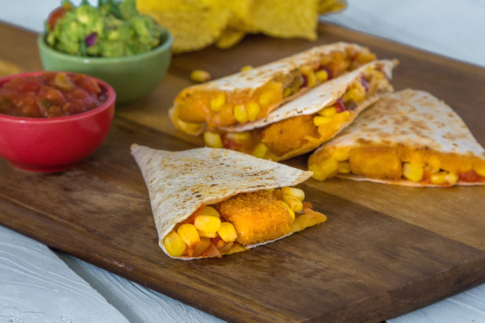 Fish Finger Quesadilla